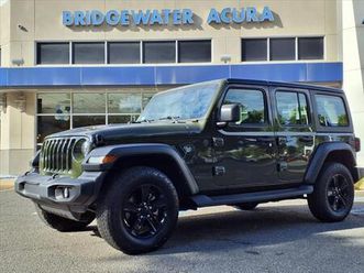 used 2022 jeep wrangler unlimited sport