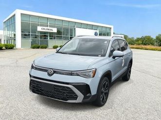 new 2025 volkswagen taos 1.5t sel