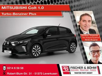mitsubishi colt 1.0 turbo-benziner plus