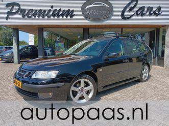 saab 9-3 sport estate 1.8t business|volledig onderhoud bekend|leer|da