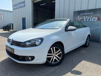 volkswagen golf cabriolet - 1.2 tsi bluemotion airco / elektr. kap