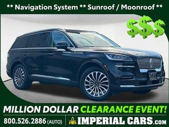 used 2022 lincoln aviator reserve awd