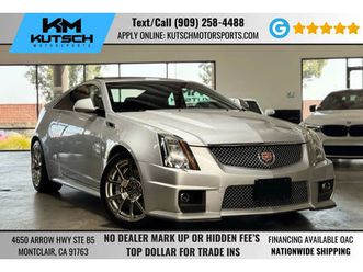 2011 cadillac cts-v coupe rwd
