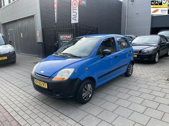 chevrolet matiz - 0.8 pure nap apk 1 jaar