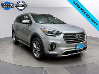 used 2019 hyundai santa fe xl limited ultimate