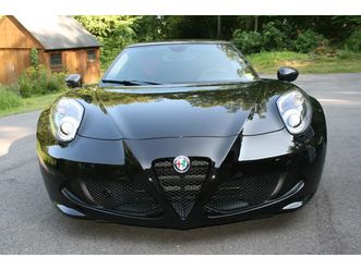 2017 alfa romeo 4c coupe