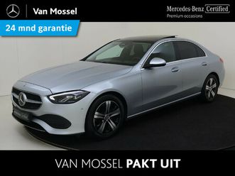 mercedes-benz c-klasse 180 luxury line / stoelverwarming / achteruitrijcamera / panorama-schuifdak /