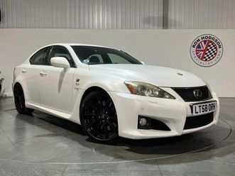 2009 lexus is f 5.0 v8 saloon 4dr petrol auto euro 4 (417 ps) saloon petrol automatic