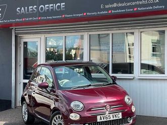 2015 fiat 500 1.2 lounge hatchback 3dr petrol manual euro 6 (start/stop) (69 bhp) hatchback petrol manual