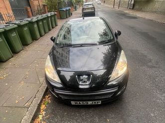 peugeot, 207, convertible, 2009, manual, 1598 (cc), 2 doors