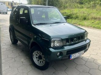suzuki jimny suzuki jimny cabrio zarejestrowany benzyna 4x4