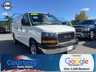 used 2020 gmc savana 2500 work van