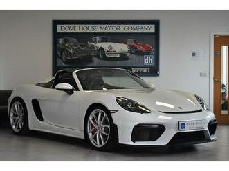 2020 porsche boxster 718 4.0 spyder