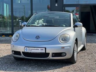 volkswagen new beetle cabriolet 1.6 klima shz windschott