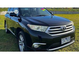 2013 toyota kluger kx-s (fwd) for sale $14,990