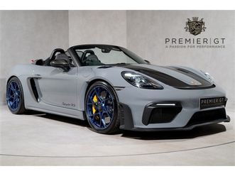 spyder rs pdk. weissach package. ceramic brakes. lift. bose.