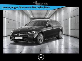 mercedes-benz c 220 d 4m t amg+ambiente+distro+360-aug-reality