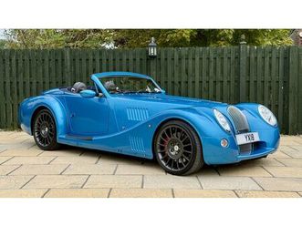 2018 morgan aero 8 bleu manuel, 6 vitesses conduite à dro...