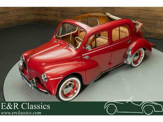 1951 renault 4cv - cabriolet | gerestaureerd | zeer zeldzaam | 1951