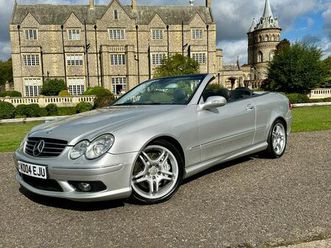 2004 mercedes-benz clk 5.4 clk55 amg cabriolet