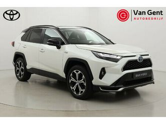 toyota rav4 2.5 plug-in hybrid awd bi-tone | trekhaak | navigatie | leder | 19 inch | dodehoek detectie