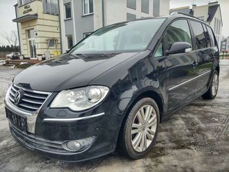 vw touran 2008r 1.4tsi 140km xenon navi sam parkuje. ładne auto sulechów • olx.pl