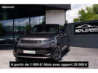 land rover range rover sport p440e 3.0l i6 phev 440ch dynamic hse - leasing 1 099 euros/ mois