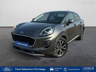 ford puma ii 1.0 flexifuel 125 ch mhev s&s bvm6 titanium business