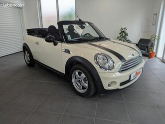 mini cooper mini ii cabrio 120 ch bvm 6