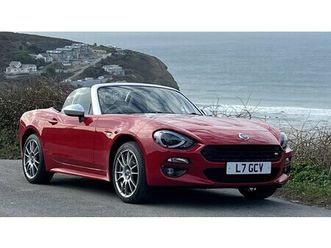 2016 fiat 124 spider type 348 anniversary model number 8/124