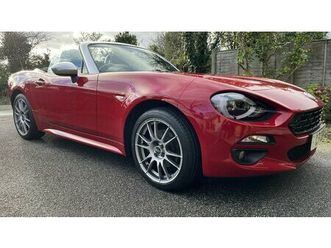 fiat 124 spider anniversary model no 8/124.
