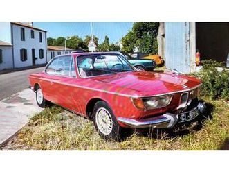 1966 bmw 2000cs rouge foncé manuel, 4 vitesses conduite à...