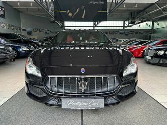 maserati quattroporte gransport gts facelift lederrot top
