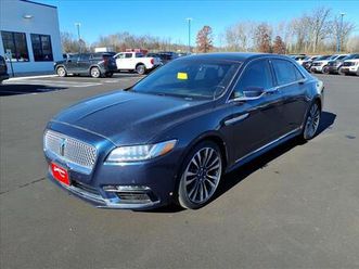 used 2017 lincoln continental reserve