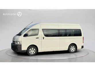 2011 toyota hiace commuter for sale $19,990