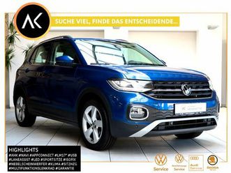 volkswagen t-cross 1.0 tsi style dsg 110ps-ahk navi led lm