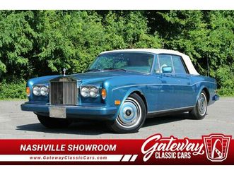 1989 rolls-royce corniche ii for sale