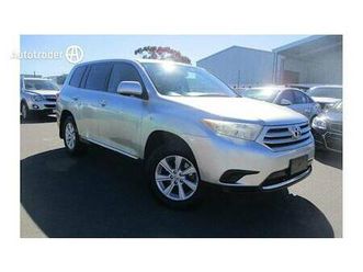 2011 toyota kluger kx-r f for sale $16,999