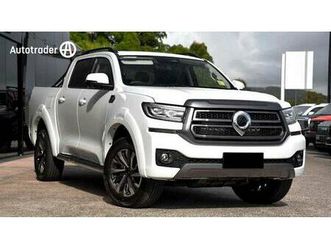 2025 gwm cannon ultra (4x4) for sale $43,800