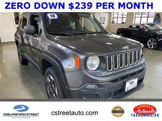 used 2018 jeep renegade sport
