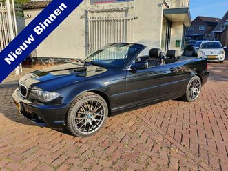bmw 3-serie cabrio - 318ci special executive *leder / elek.kap