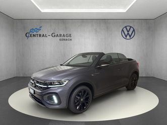 t-roc cabriolet r-line