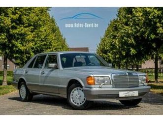 ② mercedes-benz 560 sel 5.5 v8 aut. /histoire/oldtimer — mercedes-benz — 2ememain