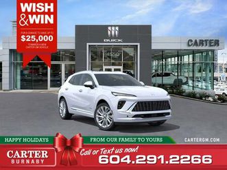 new 2025 buick envision avenir awd | 2.0l turbo engine/leather seats