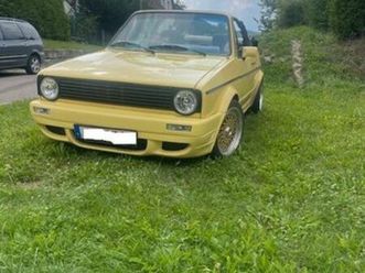 volkswagen golf 1 cabrio 2,3l vr5 mit tüv-abnahme