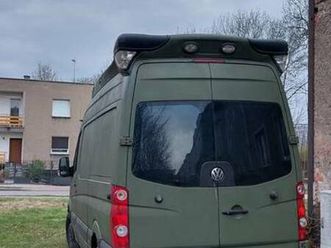 volkswagen crafter campervan karetka kamper shrek zabrze - sprzedajemy.pl