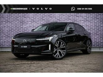 volvo es90 - single motor extended range ultra 92 kwh | pilot assist | extra getint glas achter | bower