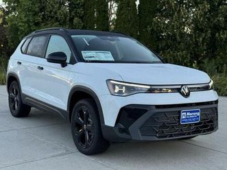 2025 volkswagen taos 1.5t se black