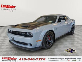 used 2020 dodge challenger srt super stock