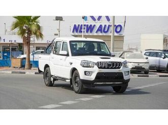 brand new mahindra pik up double cabin 2025 2.2l 4wd diesel |white/black |n-sc-pkp-2.2-25 |forexport